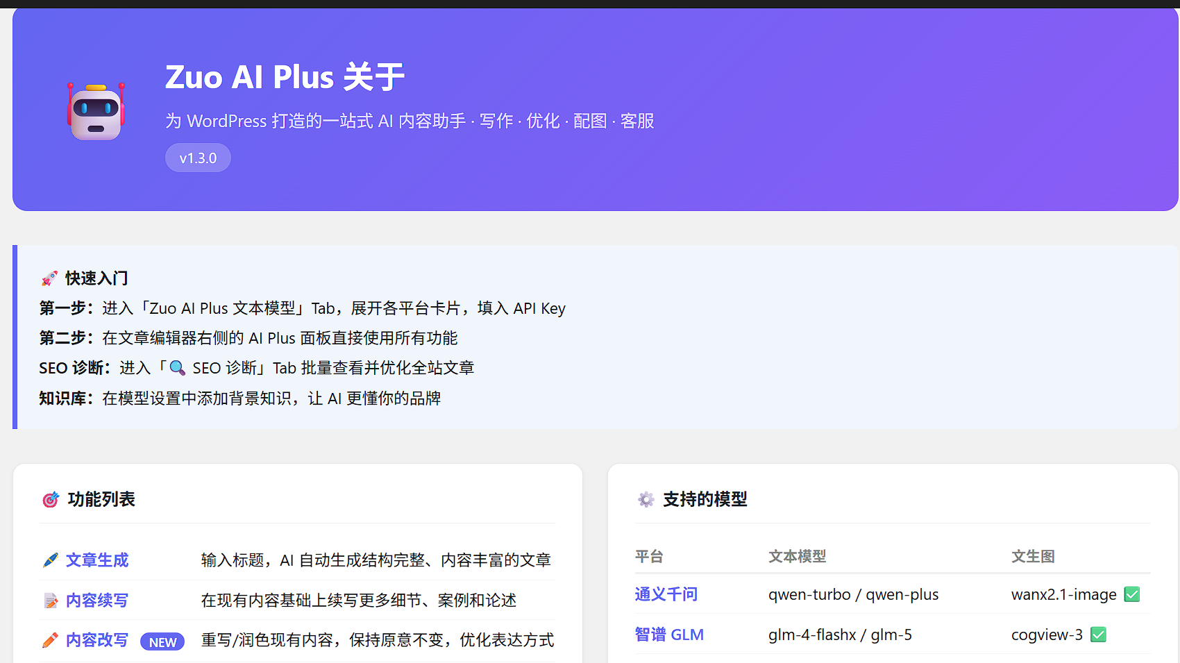 Zuo Ai Plus插件